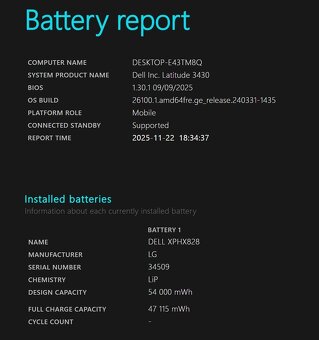 Dell Latitude 3430 i5 1245U/32GB/512GB NVMe - 8