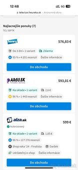 NOVÝ 55 QLED TCL 55P7K + ZÁRUKA - 8