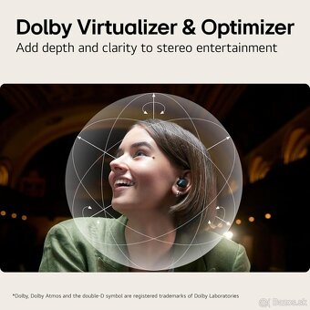 LG TONE Free T90S in-ear Bluetooth Headphones with Dolby Atm - 8