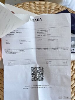 Dámska originál Prada kabelka - 8