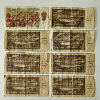 Československé staré bankovky - 8