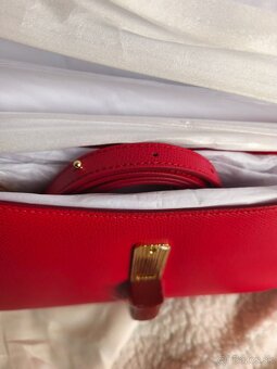 Červená kožená kabelka zn. Furla - 8