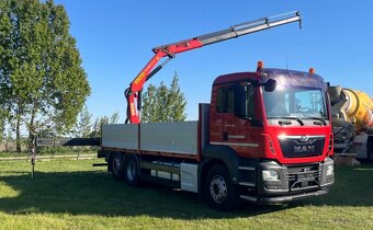MAN TGS 26.500 - 6x2 - Valník + HR-PALFINGER PK 19.001 SLD - 8