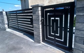 Brány, ploty, zábradlia, bráničky, plotové dielce, pergoly - 8