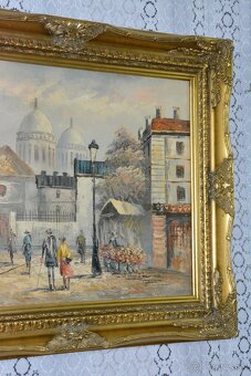 Obraz - Imprese - Město - olej na plátně - 8