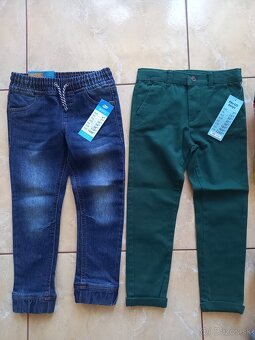 Chlapec bunda 110 - 116 a topanky 27 nové - 8