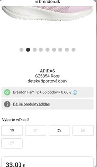 ————--Ružové tenisky Adidas, Tensaur, 26, 14 E——-—- - 8