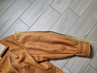 Dámská kožená bunda s beránkem velikost 40 (M) - 8