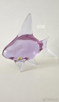Sklenené ryby, dekorácie - 8