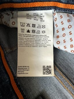 Nové,pánske džínsy HUGO BOSS - ORANGE 36/32 - 8