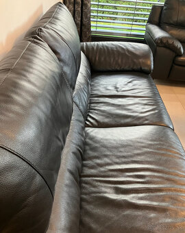 2x gauč a kreslo - KOŽA - 8