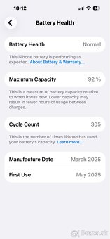 iPhone 15- ZÁRUKA - 8