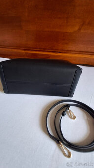 čierna kožená kabelka carlheim - nová - 8