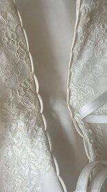 Predám svadobné šaty vintage XS-S za symbolickú cenu 49€ - 8