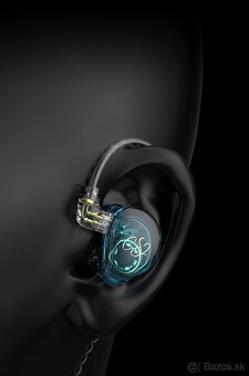 TRN CS2 + kovové puzdro (IEM slúchadlá) - 8