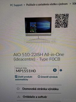 Lenovo ideacentre All in One 510-22ISH biely - 8