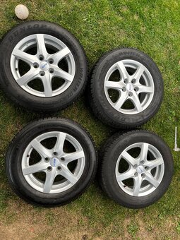 Alu disky R15 + Zimné Pneu 196/65 R15 - 8