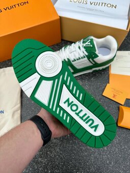 Louis Vuitton tenisky GREEN komplet balenie - 8