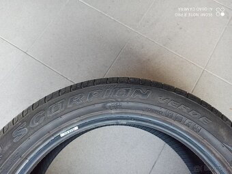 letne pneu Pirelli 235/50 R19, 2 kusy, 7,5mm - 8
