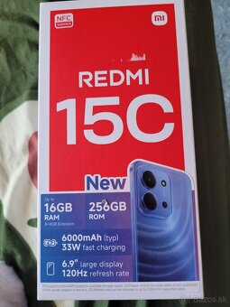 Predam Xiaomi redmi 15C - 8