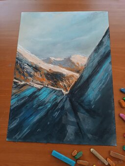 Maľba suchým pastelom - 8