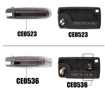Obal kľúča pre koncern Citroen & Peugeot - 8