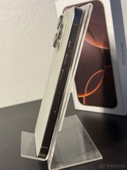 Predám Apple iPhone 16 PRO 256GB Natural Titanium - 8