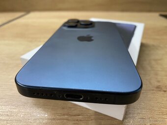 Apple iPhone 15 Pro, 256gb, Blue Titanium, PREDÁM - 8