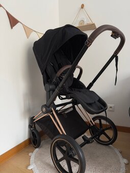 Cybex priam 4.0 rosegold / deep black - 8