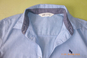 H&M kvalitná krásna košeľa, v.152, 2x oblečená na vysvedčko - 8