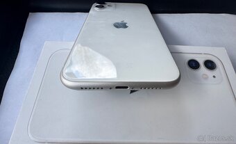 Predám iPhone 11 64GB White -Top stav -Komplet bal. - 8