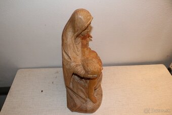 Marie soška domácí oltář Kalvárie Kristus (425G) - 8