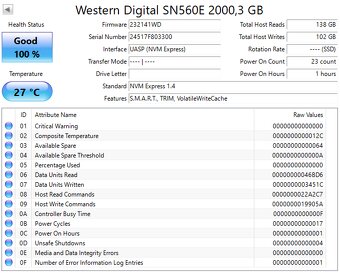 Externý SSD SanDisk / Crucial 2TB - 8