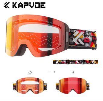 Fotochromatické Okuliare KAPVOE OMEKOL NANDN dvojsklo UV400 - 8