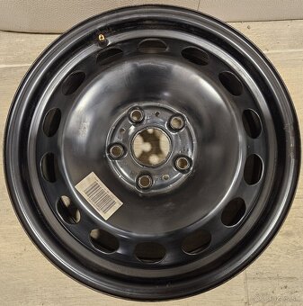 Originálne plechové disky VW - 5x112 r16 - 8