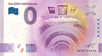 0 € / 0 euro souvenir bankovky 2022 - 8