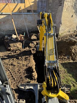 Výkopové práce Wacker Neuson ET18 - 8