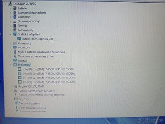Hp elitebook 850 G3 / 16gb ram / Intel core i7 / 256gb ssd - 8