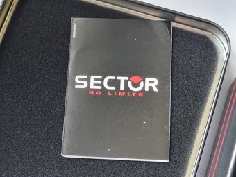 Veľké,pánské nár.hodinky,Sector,chronograf. - 8