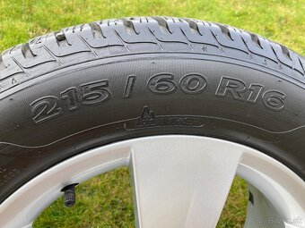 Zimná sada org ŠKODA 5x112 6,5J ET40 215/60 R16 - 8