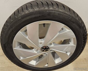 Špičková, orig. zimná sada VW - 5x112 r17 + 205/50 r17 - 8