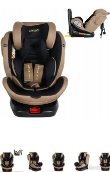 Nová autosedačka FARO 40-150cm,,ISOFIX, otočná... - 8