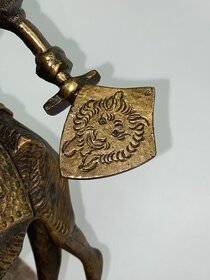 Bronzové súsošie Don Quijotte de la Mancha ,Sancho Pansa - 8