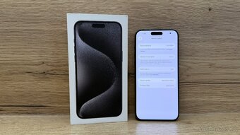 Apple iPhone 15 Pro Max 256GB Black Titanium - 8