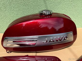JAWA 350 634 nádrž a bočné kastlíky - 8