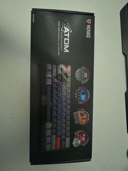 Klávesnica Yenkee ATOM Ultra Compact (RGB) - 8