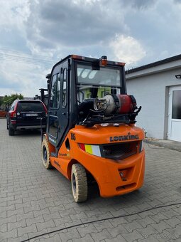 Nový plynový vysokozdvižný vozík Lonking 2500 kg - 8