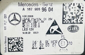 Mercedes GLE W167 LED světlomet světlo - 8