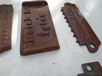 Liatinové nápisy miest - 8