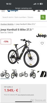 Jeep elektrobicykel 27,5 palca - 8